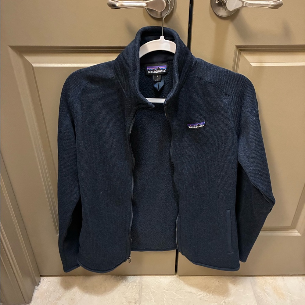 Patagonia navy blue jacket women M